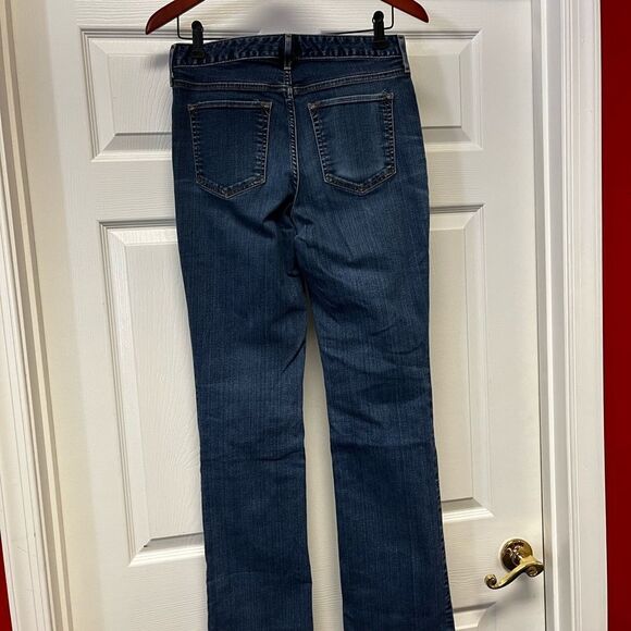 Eddie Bauer Curvy Bootcut Jeans sz 6 Long - Picture 2 of 7